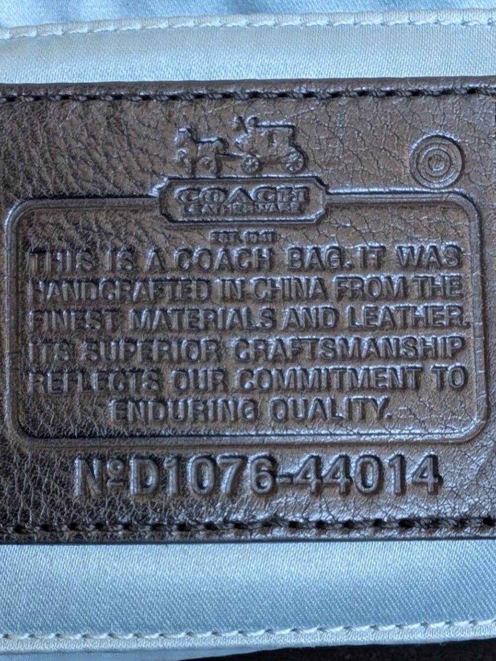 Coach Bag Style D1076-44014 - Picture 3 of 9
